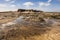 Rockpools at Hilbre Island, West Kirby, Wirral, Englanc