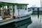 ROCKPORT, TX - 14 FEB 2023: Commercial fishing boat in the marina