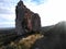 The rocks above castle in Provence-Alpes-Cï¿½te d`Azur