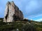 The rocks above castle in Provence-Alpes-Cï¿½te d`Azur