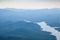 Rocks and Adirondack Mountains view