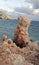 Rocks, Afrodita beach in Cyprus