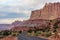 Rocks along scenic drive at Capitol Reef National Park Utah USA