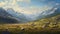 rocks alpine tundra landscape