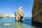 The Rocks of Aphrodite on the southern coast of Cyprus