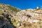 Rocks at the Baatara gorge sinkhole in Tannourine, Lebanon