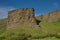 Rocks of the Barents Sea coast.