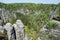 Rocks Bastei in Saxon Switzerland National Park