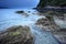 Rocks on beach