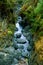 Rocks being carved by the river - Englishman river falls, Vancouver Island, BC