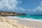 Rocks on the Bottom beach in Barbados island, Caribbean