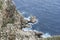 Rocks, Cabo de Formentor in the Balearic Islands, Spain, high cl