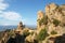 Rocks of Calanche de Piana in Corsica