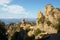 Rocks of Calanche de Piana in Corsica