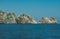 Rocks of cape Cilvarda in Alanya, Mediterranean Turkey