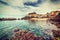 Rocks in Castelsardo shoreline