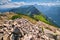 Rocks in Cervene vrchy mountains in the border of Poland and Slovakia