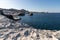 Rocks and Cliffs in Sarakiniko beach