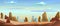 Rocks cliffs stone. Landscape mountainous. Natural land desert. Horizontally composition. Cartoon style illustration