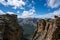 Rocks, Clouds and Mountains at Rocky Mountain National Park, Colorado