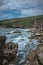 Rocks on Cornish coastline Great Britain