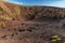 Rocks decorate the floor of the Silvestri crater on the slopes of Mount Etna, Sicily