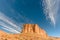 Rocks by Djebel Saghro in mountain landscape in Morocco