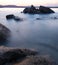 Rocks of Karidi beach at Vourvourou, Greece