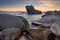 Rocks in Lake Tahoe