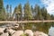 Rocks at the Mississippi River Headwaters