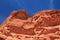 Rocks named Seven Sisters, Valley of Fire State Park, USA