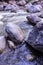 Rocks and nature on the river, Maetaeng Chiangmai Thailand