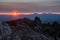 The Rocks of Paulina Peak at Sunset