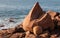 Rocks on the Pink Granite Coast