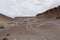 Rocks and sand desert, Chile