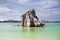 Rocks by the sea on Caramoan Island, Philippines, Asia. Beautiful seascape