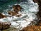 Rocks, sea and surf, Chania, Crete