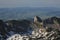 Rocks seen from Mount Santis