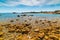 Rocks in a small cove in Costa Smeralda