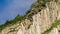 Rocks of Stolbchatiy cape in Kunashir, Kuril islands Russia