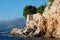 Rocks of Sveti Stefan, Montenegro