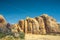 Rocks and trees, Joshua Tree National Park, California