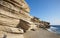 Rocks at Triopetra beach. Mediterranean sea. Greece