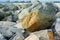 Rocks used to mitigate coastal erosion