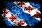 Rockville city smoke flag, Maryland State, United States Of Amer