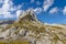 Rocky alpine landscape mountain, Switzerland