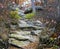Rocky ascent on the Appalachian Hiking Trail