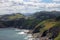 Rocky atlantic ocean coast in Cantabria