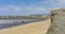 Rocky Australian beachfront panorama