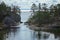 Rocky bays (skerries) of Lake Ladoga